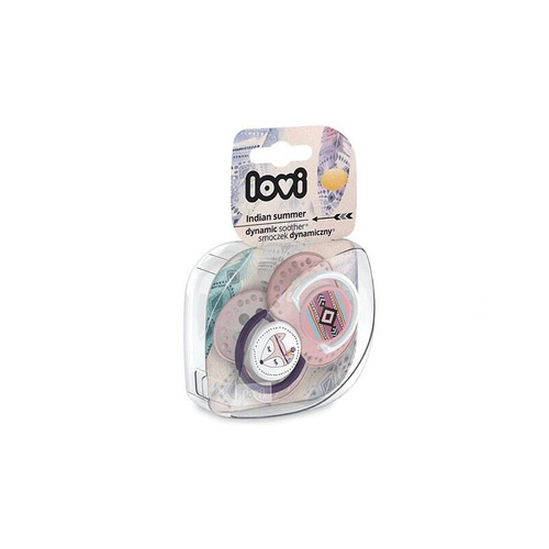 Zestaw smoczków uspokajających Indian Lovi