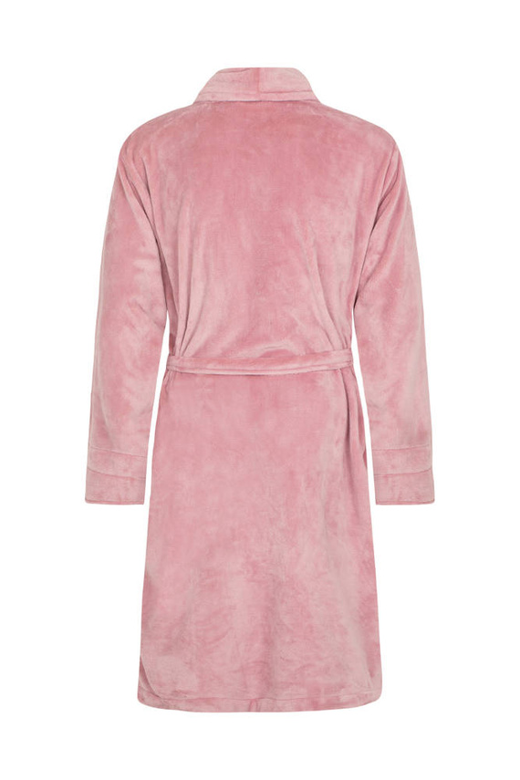 Szlafrok damski polarowy Elen ByShelly - brudny róż