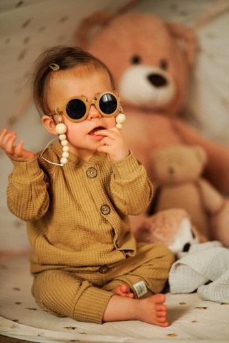 Bluza "Natural Waffel" Makoma camel 