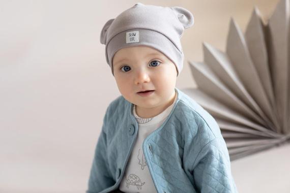 Rozpinana Bluza Slow Life Pinokio - niebieski