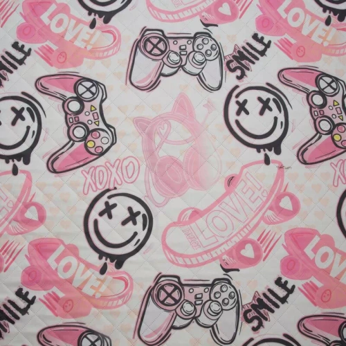 Narzuta dekoracyjna pady Kids 17 Design91 różowy