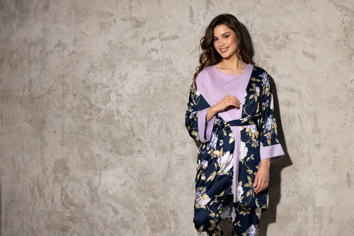 Peniuar damski Always Win Momenti Per Me navy 