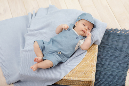 Ogrodniczki niemowlęce Sailor Pinokio - jeans