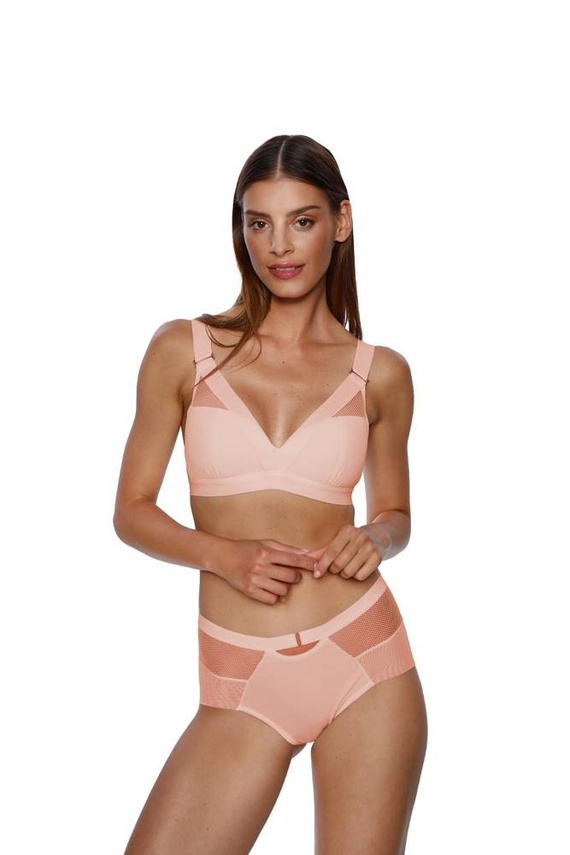 Biustonosz Sportowy Lara WB-748 Kinga różowy