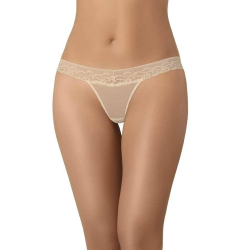 Wielopak Stringi damskie z koronką Leo Teyli - czerwony/czarny/biały