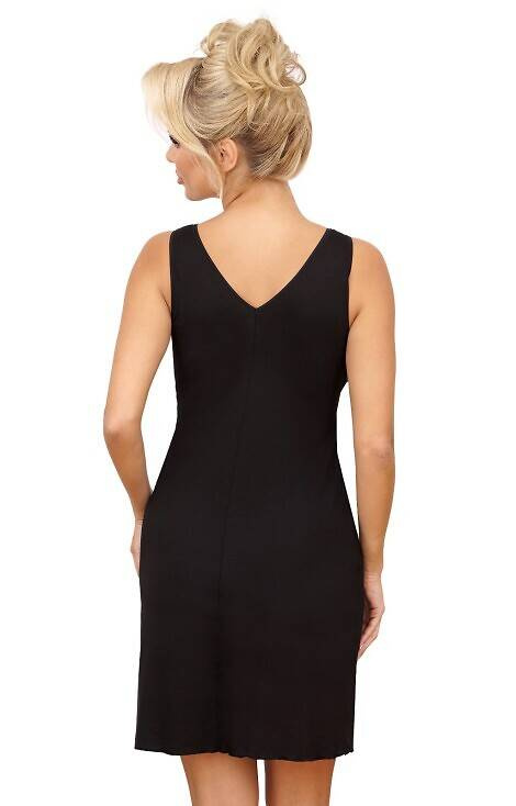 Koszula nocna Silvana Donna - czarna