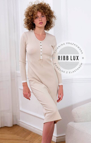 Koszula nocna 215   Cana- beżowy