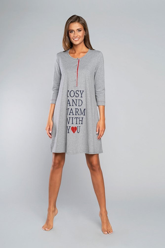 Koszula ciążowa i do karmienia. 3/4rękaw Balsam Italia Fashion - melanż