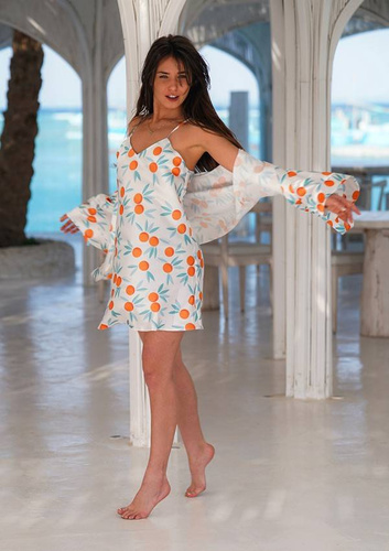 Halka satynowa DK-HK DKaren biały 19