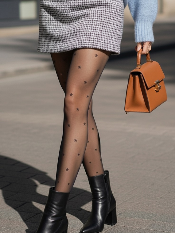 Star Rajstopy damskie Mona 20 den black 