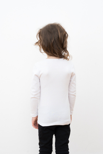 Podkoszulek z długim rękawem Tosia Italian Fashion- biały