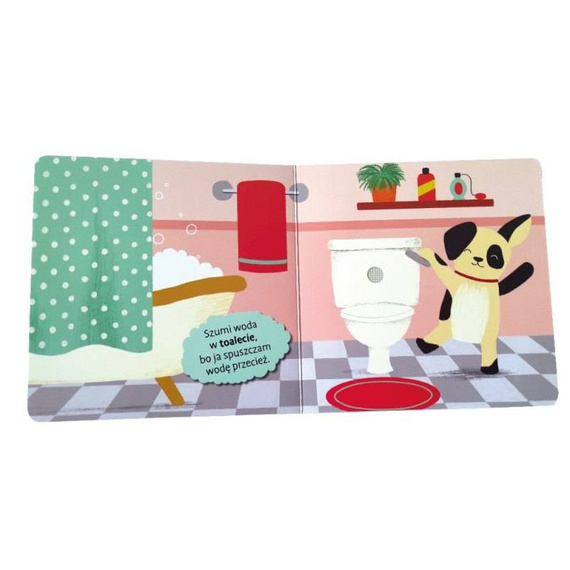 Książka "Dotknij i posłuchaj domowe odgłosy" Awm Wydawnictwo