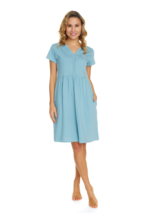 Koszula Nocna do karmienia 5336 Doctor Nap - ice blue