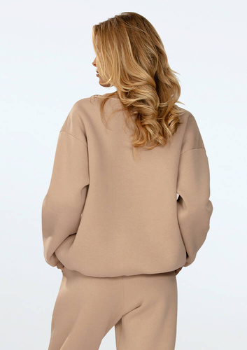 Bluza dresowa Rehema Dkaren - cappuccino