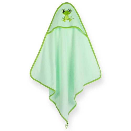 Niemowlęce okrycie kąpielowe Żabka Martex zielony