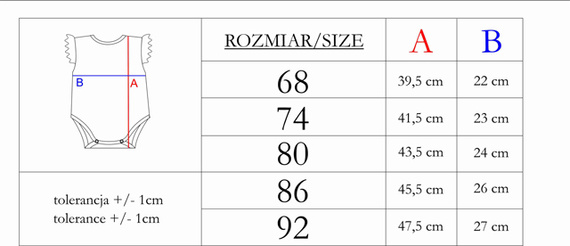 Rozpinane body z krótkim rękawem 212094 Tola Nicol