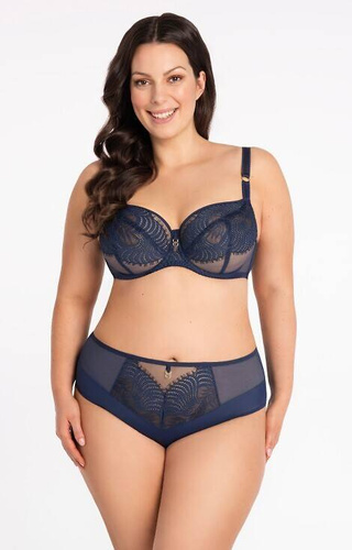 Gorsenia Biustonosz miękki K 876 Aria granatowy