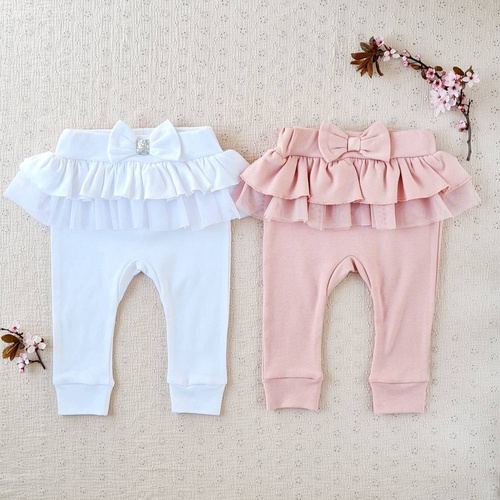 Spodenki niemowlęce 1710S Cherry Marija - biały