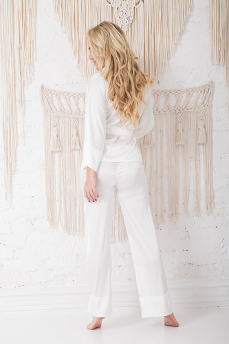 Komplet piżama damska Perai Kalimo - ecru