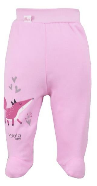 Półśpiochy bawełniane "HAPPY BABY" Koala żółte