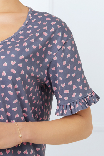 Koszula z krótkim rękawem Lotte Italian Fashion - druk