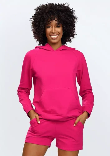 Komplet dresowy Koko Dkaren - malina