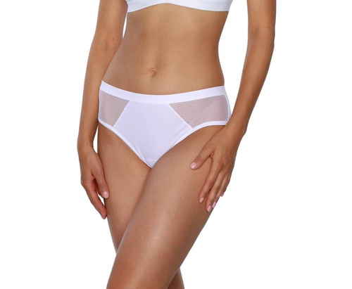 Figi damskie Brazyliany B-748/2 Lara Kinga biały