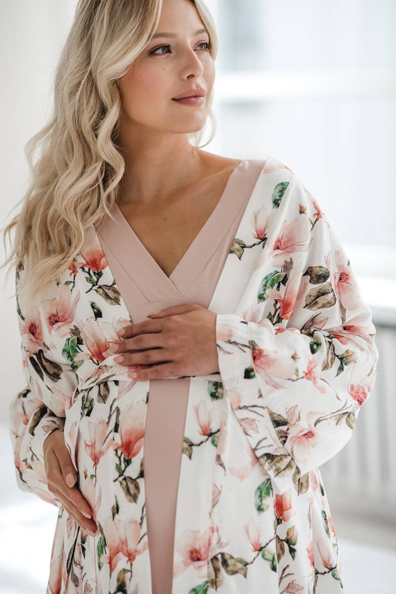 Szlafrok bambusowy Magnolie Milk&Love 