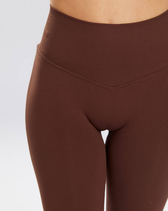 Legginsy damskie Flex Spaio coffee