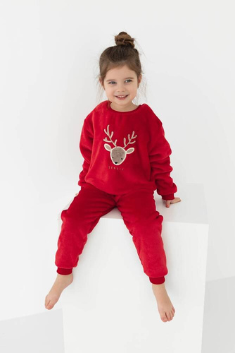 Piżama dziecięca Harriet Kids Sensis - czerwony