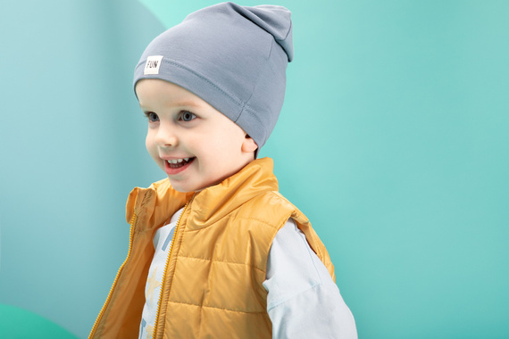 Kamizelka rozpinana Fun Time Pinokio - żółty