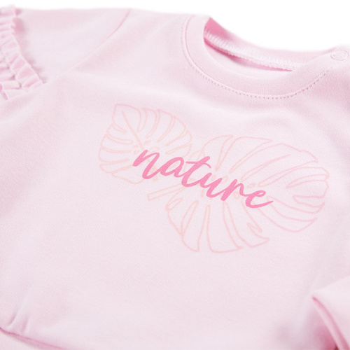 Bluzka z nadrukiem Nature Ewa Klucze- róż