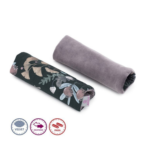 Ochraniacze na pasy Sawanna Velvet Makaszka