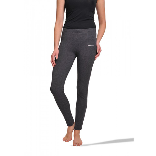 Spodnie Legginsy sportowe Venus Sesto Senso grafitowy melanż