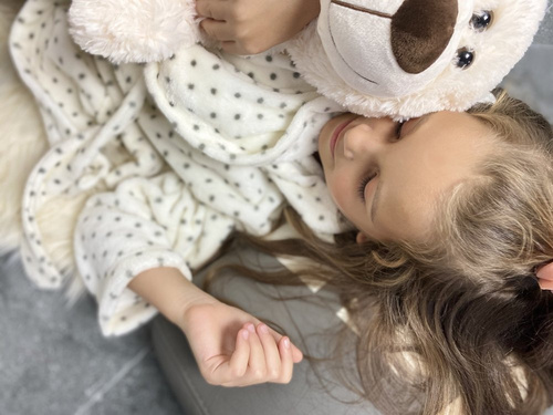 367 Melanie Szlafrok Dziecięcy Forex - ecru