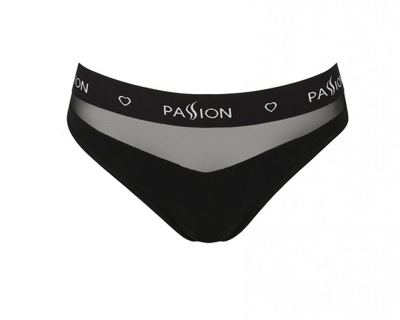 Figi damskie PS006 Passion czarny