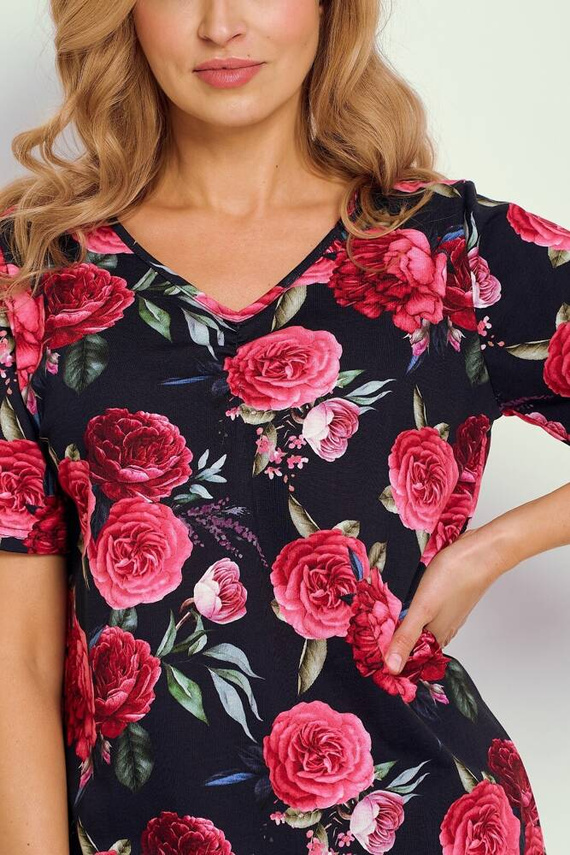 Koszula Damska 3346 Claire Taro -granatowy