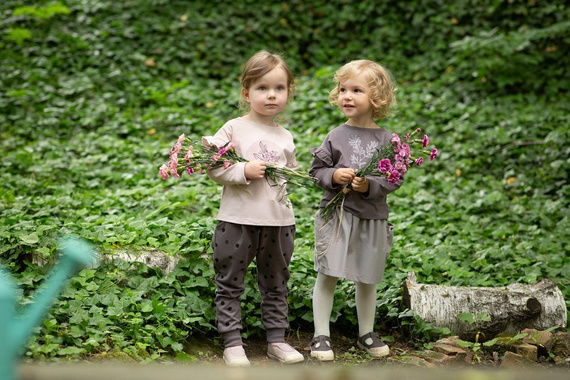 Bluzka dla dziewczynki Julia Pinokio - grafit