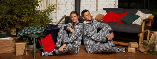 Kombinezon damski Alaska Italian Fashion- granatowy