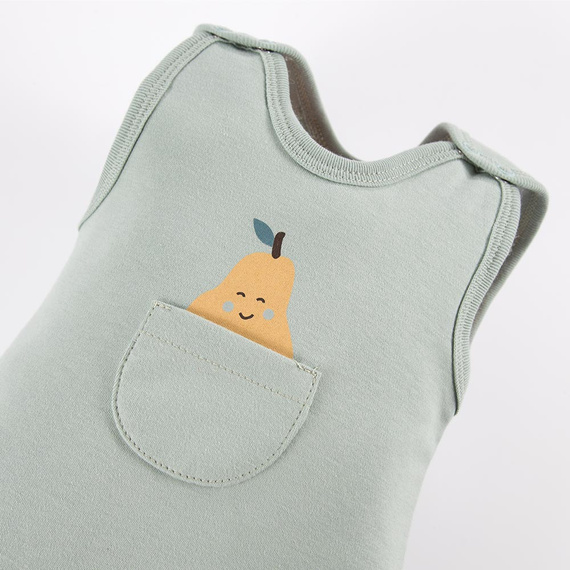 Śpiochy niemowlęce Pearfect Eevi- zielony