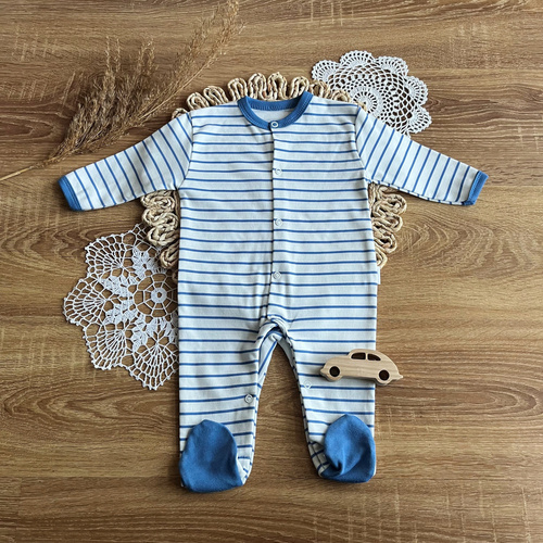 Pajac bawełniany PA13640 Jeans Mamatti