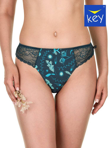 Figi damskie LPC 533  2-pak Key żółty fioletowy