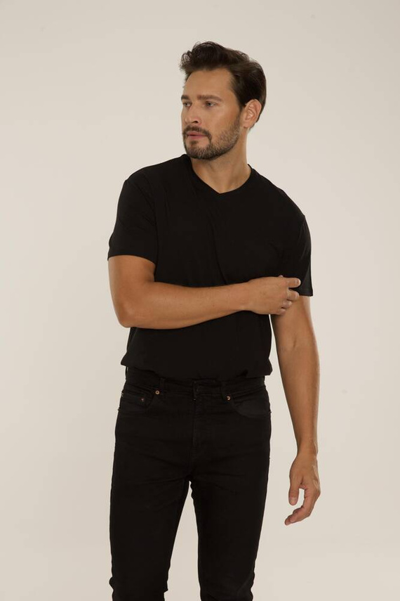 Koszulka t-shirt 828 Chandler De Lafense - czarny