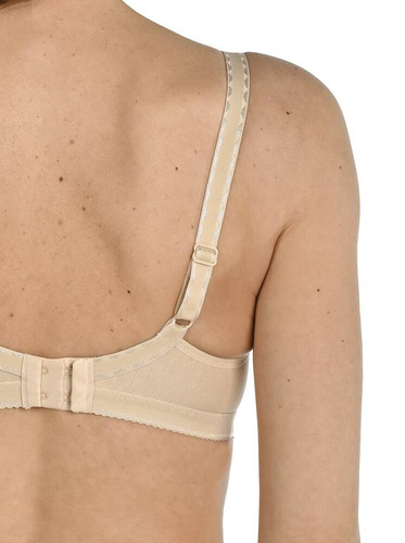 Miękki biustonosz do karmienia bez fiszbin 404 Perla Teyli - beżowy 