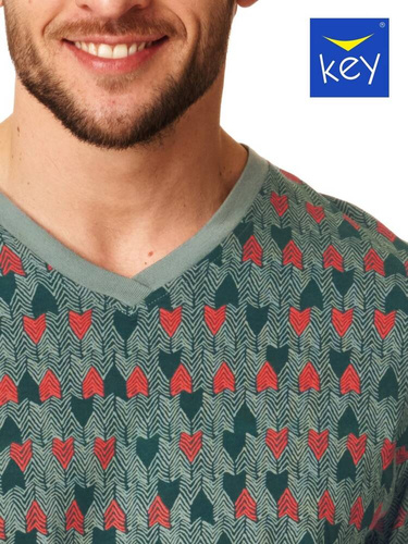 Piżama Męska MNS 916 Key zielony