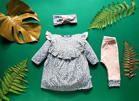 Sukienko-body 174P Cherry Panther Marija - panterka