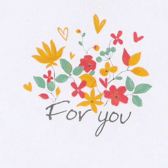 T-shirt z bawełny organicznej Bicycle Nini biały