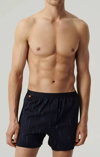 Bokserki męskie 2MBX-074 A'2 Atlantic -granatowy