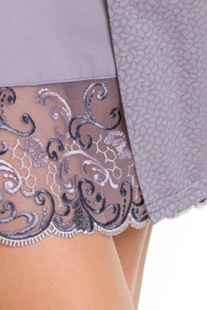 Szlafrok damski 05090 Stella Mediolano - szary