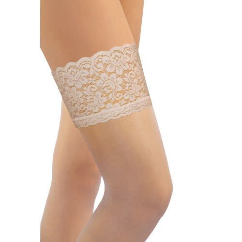 Camilla Pończochy samonośne 8 den Sesto Senso- poudre